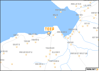 map of Teep