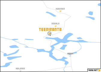 map of Teeriranta