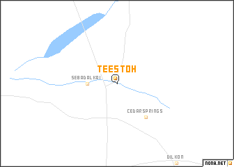 map of Tees Toh