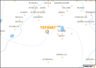 map of Tefahat