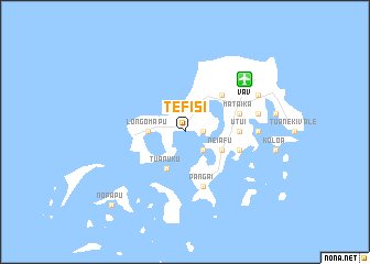 map of Tefisi