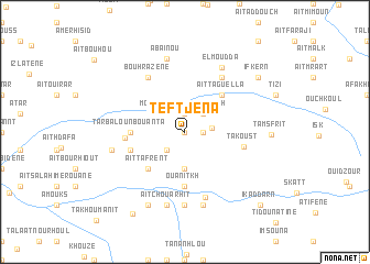 map of Teftjena