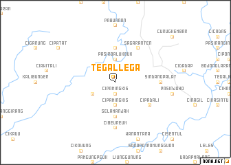 map of Tegallega