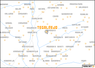 map of Tegalrejo