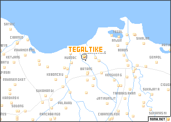 map of Tegaltike