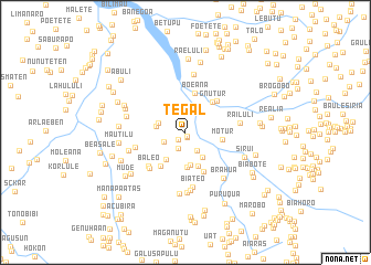 map of Tegal