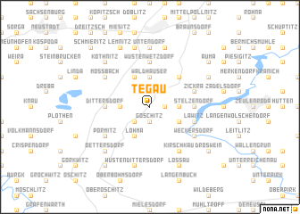 map of Tegau
