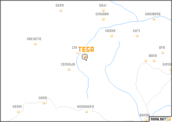 map of Tēga