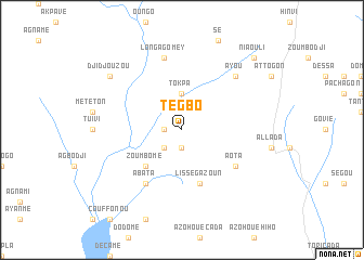 map of Tegbo