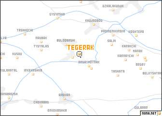 map of (( Tegerak ))