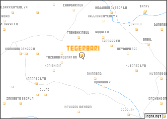 map of Tegerbārī