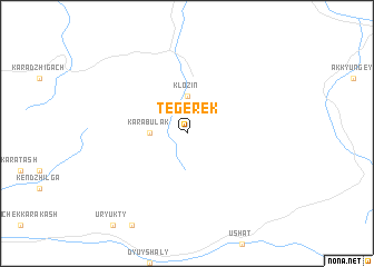 map of Tegerek