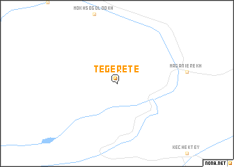 map of Tegerete