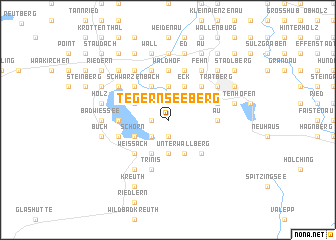 map of Tegernseeberg