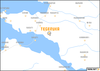 map of Tegeruka