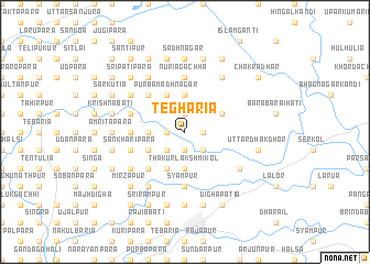 map of Tegharia