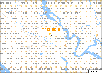 map of Tegharia