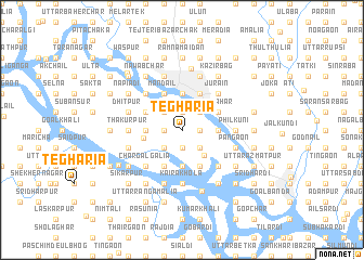 map of Tegharia