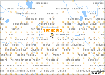map of Tegharia