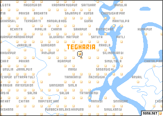 map of Tegharia