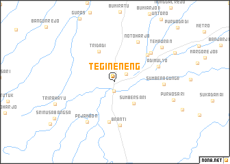 map of Tegineneng