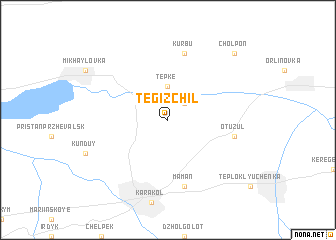 map of Tegizchil