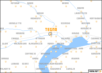 map of Tegna