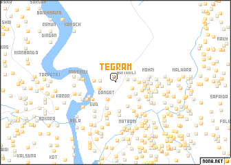 map of Tegram