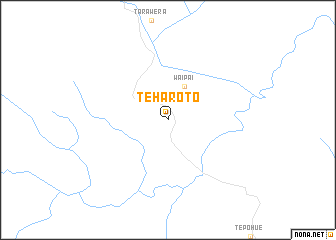 map of Te Haroto