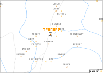 map of Teh Gabr