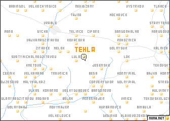 map of Tehla