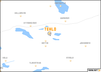 map of Tehlo