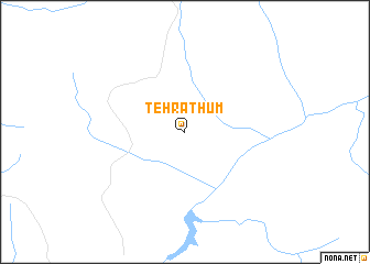 map of Tehrathum