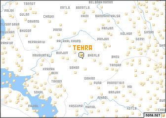 map of Tehra