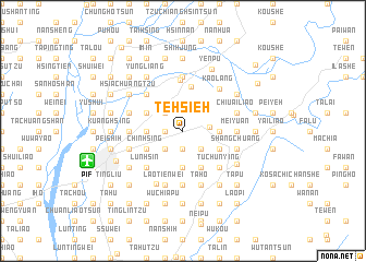 map of Te-hsieh