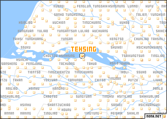map of Te-hsing