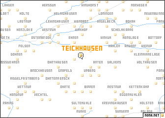 map of Teichhausen