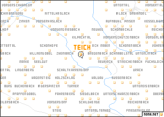 map of Teich