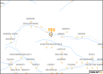 map of Teii