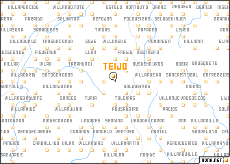 map of Teijo