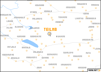 map of Teilma