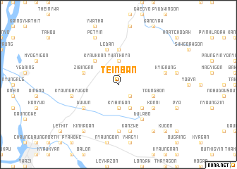 map of Teinban