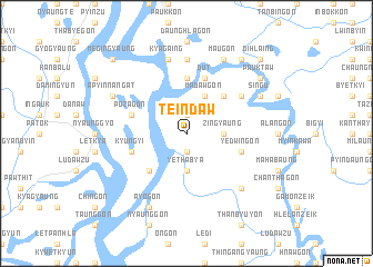map of Teindaw