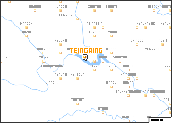 map of Teingaing