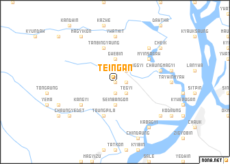 map of Teingan