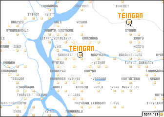 map of Teingan