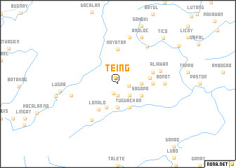 map of Teing