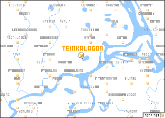 map of Teinkalagon