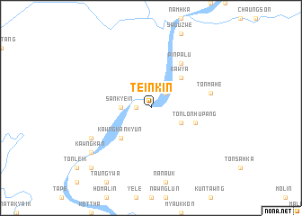 map of Teinkin