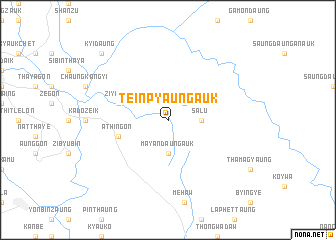 map of Teinpyaung Auk